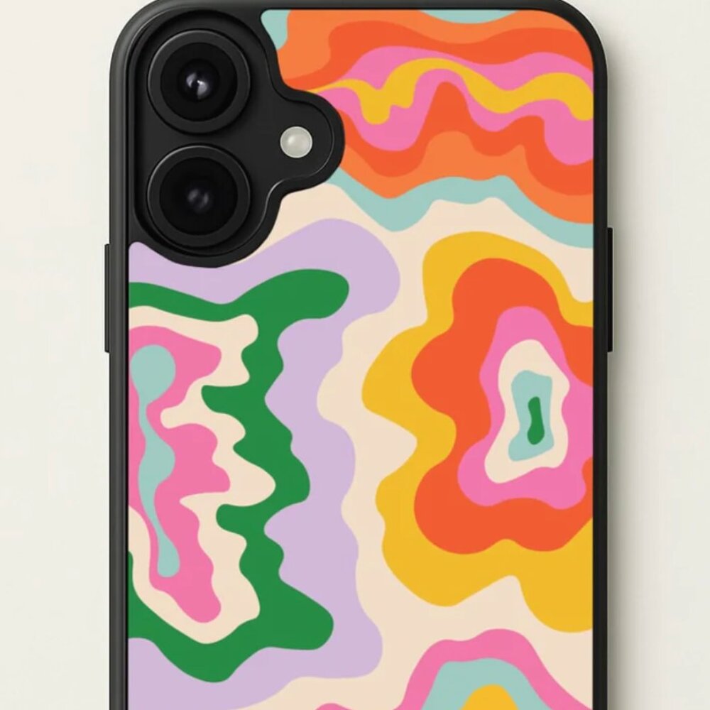 Iphone 12 Colorful Abstract Case